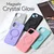 Maska za telefon iPhone 15 Pro Max CRYSTAL GLOW, Magsafe, Ljubičasta