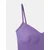 MANGO Top MIMI vijolično modra