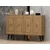 Hanah Home Komoda Hartin 120x80x30cm Hrast