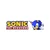 Sonic the Hedgehog SONIC Modri otroški dežnik za dečka, zložljiv, prozoren, samodejni