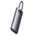 BASEUS Vozlišče 8w1 serije StarJoy, USB-C do HDMI + 3xUSB 3.1 + USB-C PD + RJ45 + microSD/SD