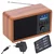 ADLER Bluetooth 5.0 radio sa USB-om AD1184 crno-braon