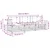 Set vanjskih sofa s jastukom 3 pcs Prirodna i bež