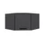 Hanah Home Kuhinjski element Kale Corner, 74x45x54 cm, Antracit