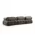 Atelier del Sofa L1 O1 1R Puf Bubble Corner Ugaona garnitura, Siva