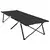 Sklopivi kamperski krevet 2 pcs Crna 206 x 76 x 74 cm