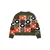 DSQUARED2 Pulover bež/zelena/rdeča/bela