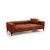 Atelier del Sofa Trosed na razvlačenje Horizon 95x77x230cm Bronzani