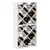 Stalak za vino 2 pcs Bijelo 62 x 25 x 62 cm Čvrsto borovo drvo