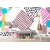 Tapeta Memphis vzorec v pop-art stilu - 196x270