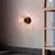 Opviq Zidna lampa Benek-15-14393, 15x18x15cm, IP20, Crna