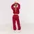GymBeam Women‘s Varsity Joggers Red
