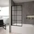 Zaslon za kad Rea Lagos-1 Fix 80 Black