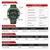 Sat NAVIFORCE TU-38628 - Zelena / Srebrna KP38628