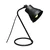 Opviq Stona lampa, Crna