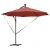Suncobran Terakota 294 x 294 x 248 cm Poliester i aluminij