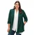 SHEEGO Blazer temno zelena