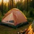 DENIS Igloo Šator za 2 osobe 100x140x200 naradžasti