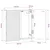 Kabinet za mete ARNHEM Crna 52,5 x 10,5 x 53,5 cm