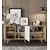 Hanah Home komoda Latina Modern 180, 180 cm, hrast Sapphire / bela