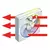 Modecom MODECOM VOLCANO LOOP 120 ARGB VENTILATOR Bela