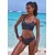 BENCH Bikini hlačke črna/bela