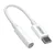 Joyroom Ben Series adapter 3.5 mm jack/USB-C, bela
