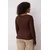 Trendyol Curve Ženska bluza Tbbaw26Af00030, Braon