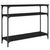 Konzolni stol crni 100 x 29 x 75 cm od konstruiranog drva