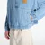 Jakna Calvin Klein Jeans Pop Over Denim Jacket Denim L