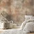 Tapeta vintage rjavi ombre toni - 441x297