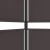 vidaXL Paravan 5-delni rjav 250x200 cm blago