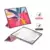 Maska za tablet na preklop Stripes za Samsung Tab A9/ X110, Roze