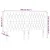 Vidaxl Vzglavje postelje modro 200x7x118/128 cm blago