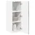 Vidaxl Kuhinjski element Siva Sonoma 30 x 31 x 80 cm Konstruiran les