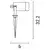 Spoljašnja lampa 1xGU10/5W/230V IP65 crna