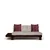 ATELIER DEL SOFA Ležaljka - sofa orah Bež CPT8380 200
