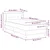 VIDAXL Postelja boxspring z vzmetnico krema 90 x 190 cm blago