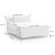 Box Krevet Livetto 140/200 cm , siva