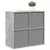 Kreveta s ladicama Betonski sivi 68,5 x 32 x 67 cm