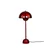 Opviq Stona lampa, Crvena