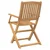 Sklopive vrtne stolice 4 kom 54x61x88 cm od drva bagrema