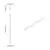 Cijev za ormar 12 pcs Srebrno 764 x 15 x 29 mm