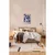Sivorjava oblazinjena zakonska postelja s prostorom za shranjevanje z letvenim dnom 180x200 cm Myra Pillow – Bonami Selection