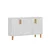 Hanah Home Konzolni sto Rodney, 120x73.6x29.6 cm, Beli