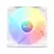 F140RGB Core 140mm ventilator beli (RF-C14SF-W1)