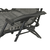 Cattara 13520 Zložljivi ležalnik Alicante,antracit, 150 x 66 cm