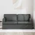 Vidaxl Kavč Temno siva 162 x 80 x 85 cm blago