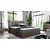 Boxspring postelja Wood 1 - 120x200 cm - temni hrast