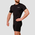 GymBeam Kompresivni šorc Mid Black